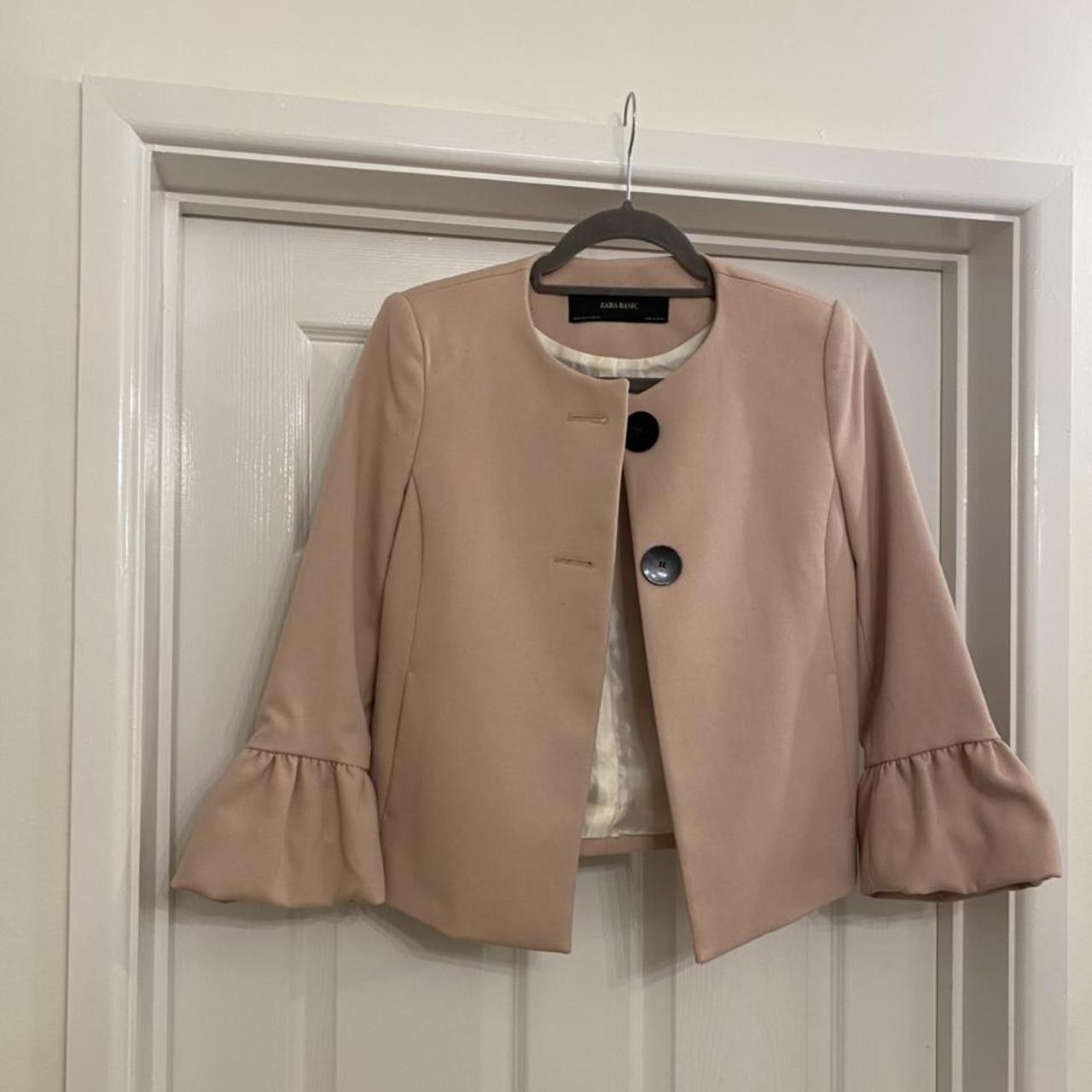 dusty pink blazer