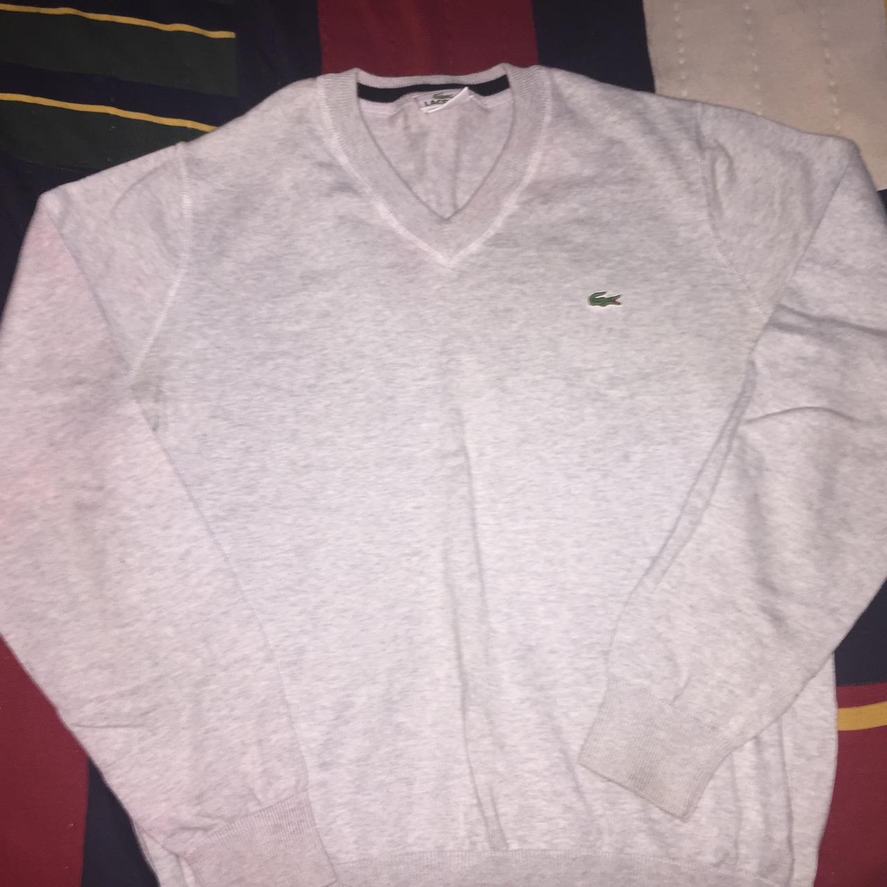 Lacoste Men's Grey Jumper