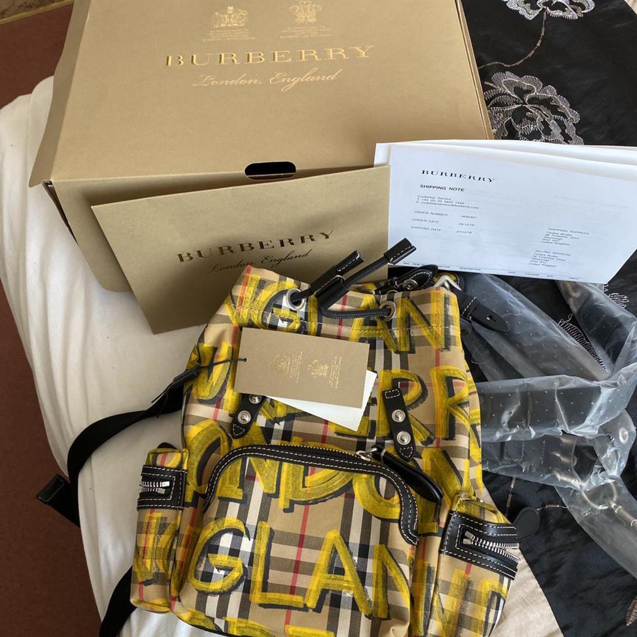 Burberry rucksack Depop