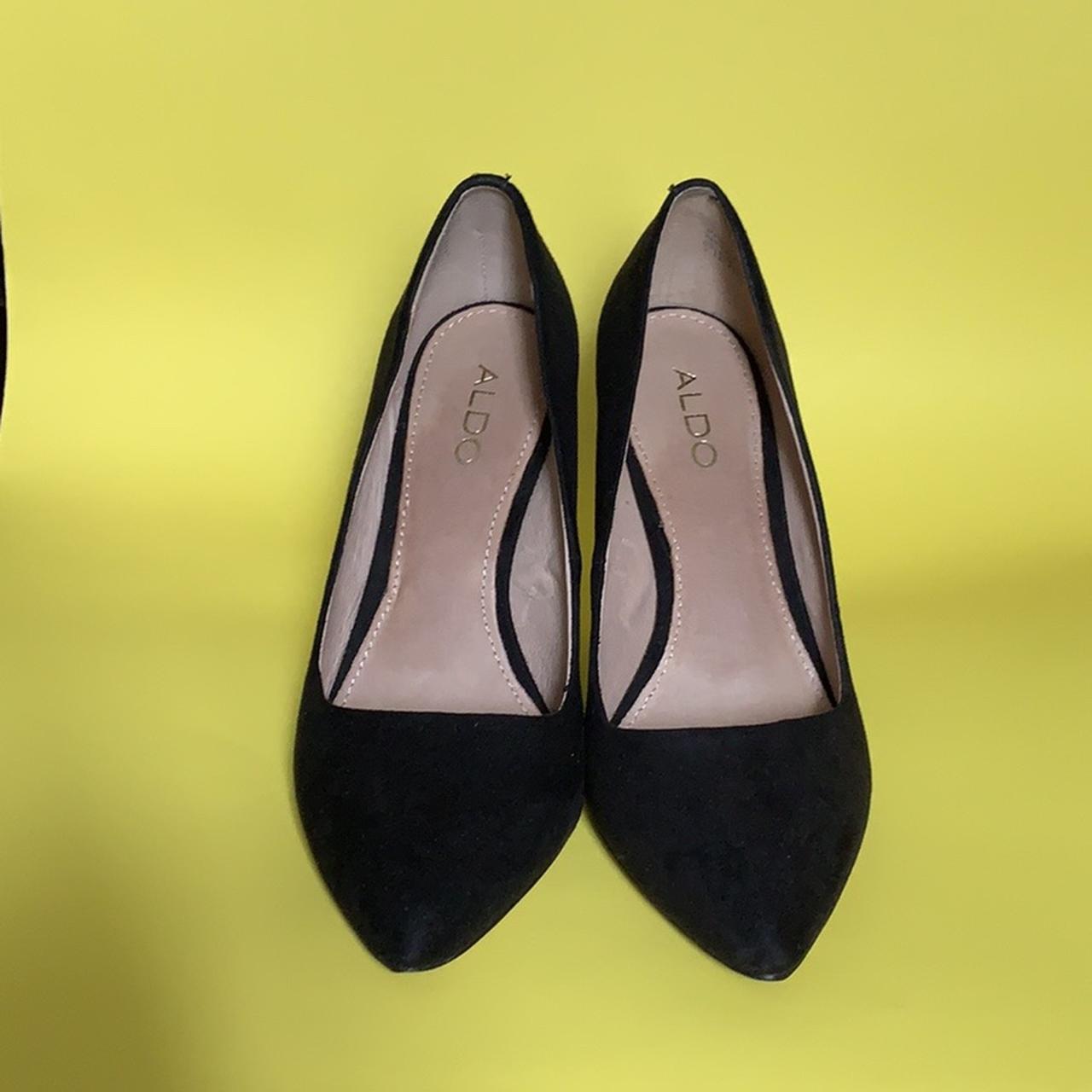 aldo black pumps