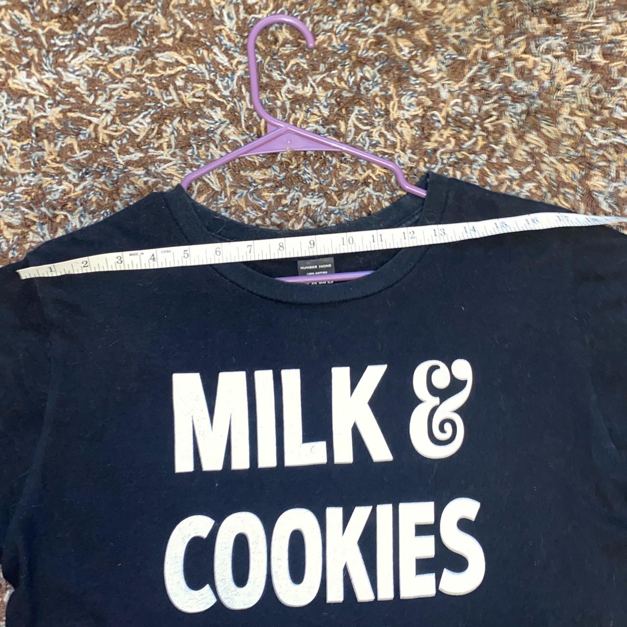 NUMBER NINE 復刻 01ss milk \u0026 cookies カットソー - スウェット