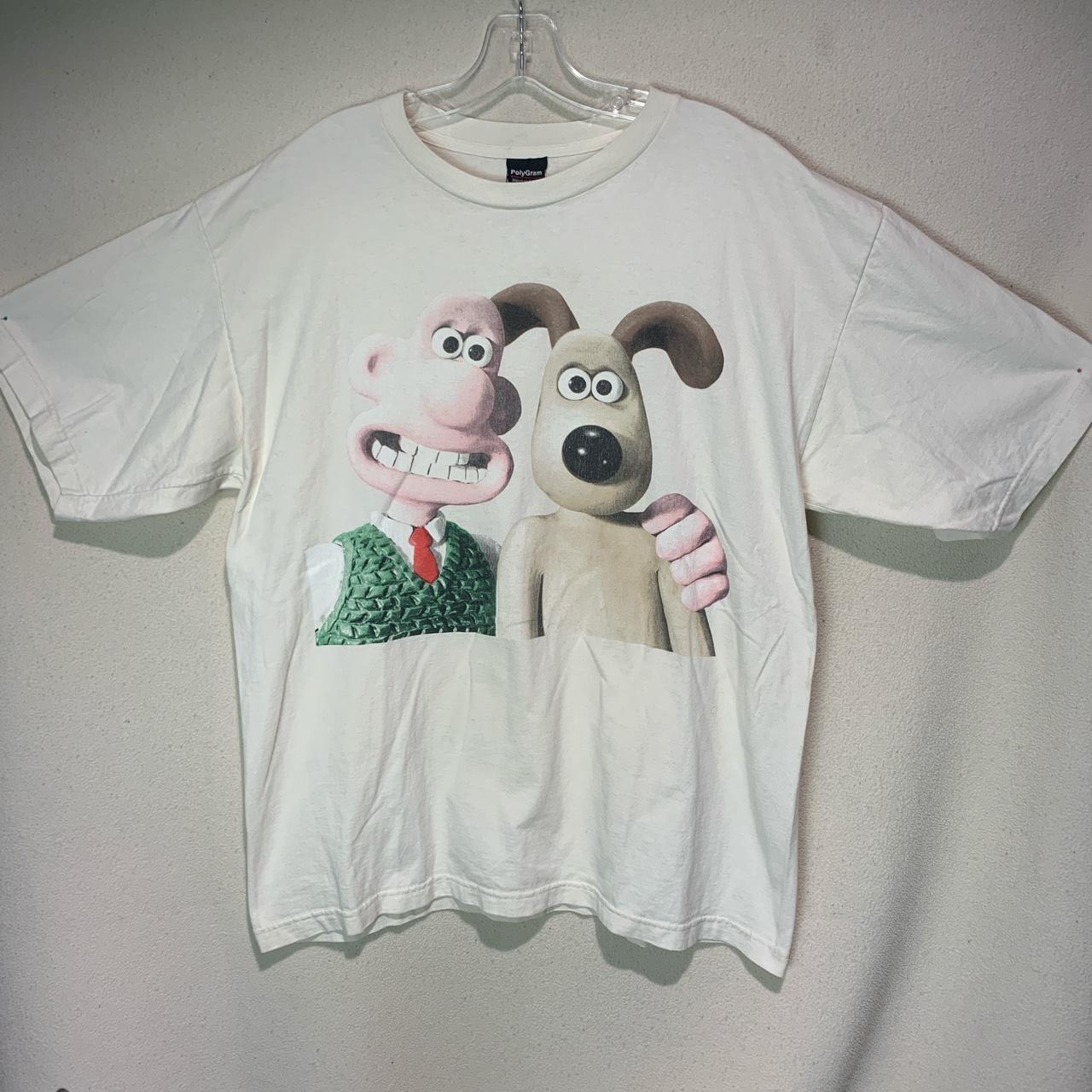 Wallace & Gromit T shirt, Vintage, Very Clean & In... Depop