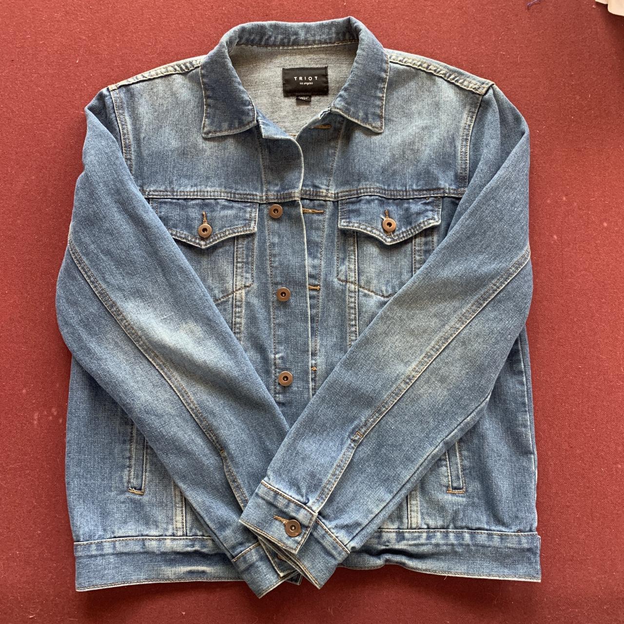 Triot denim outlet jacket