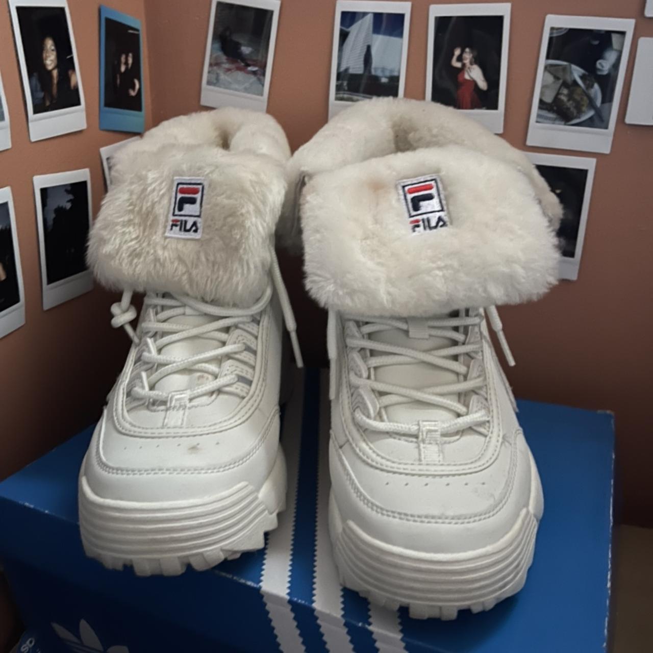 fila boots fur