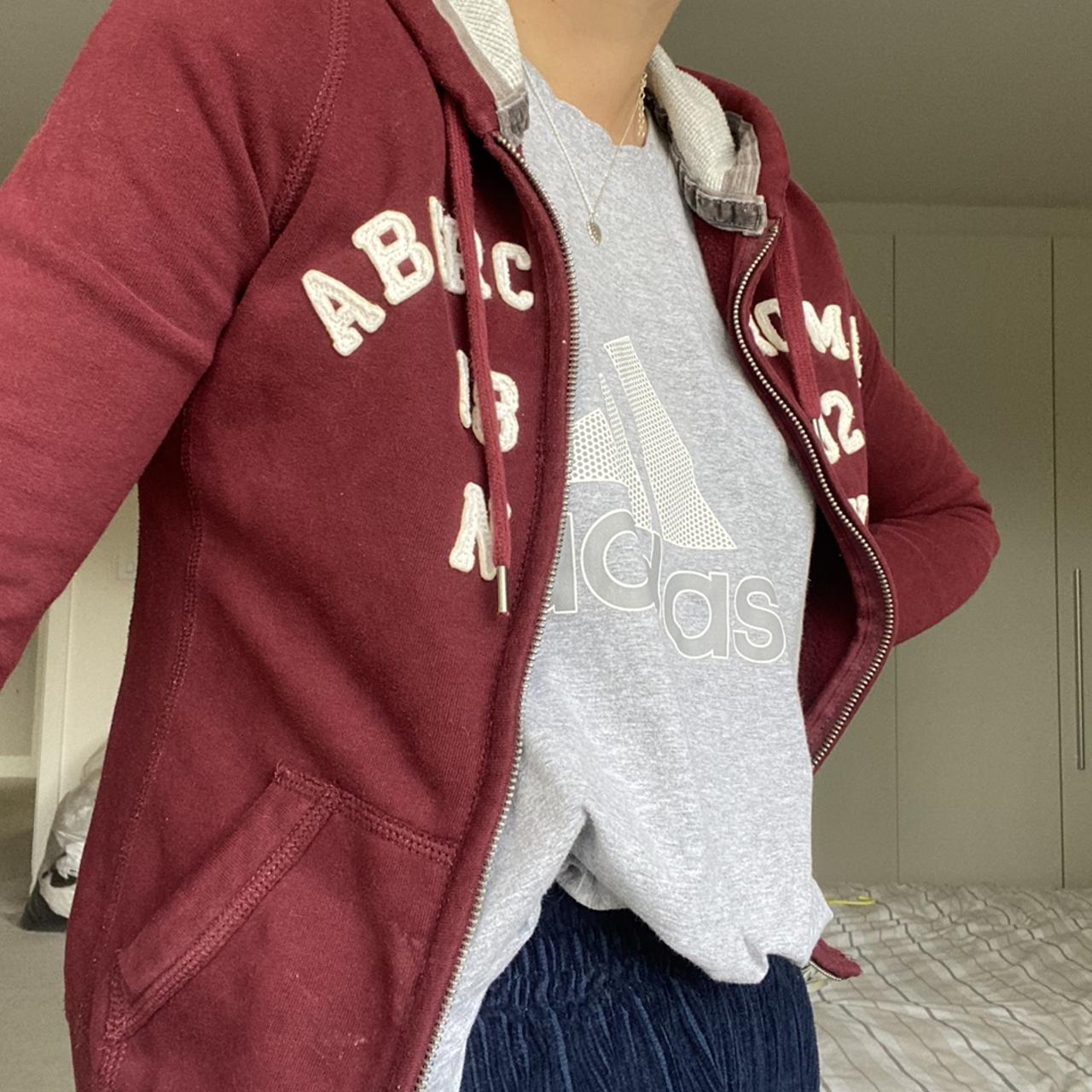 abercrombie and fitch zip up hoodie