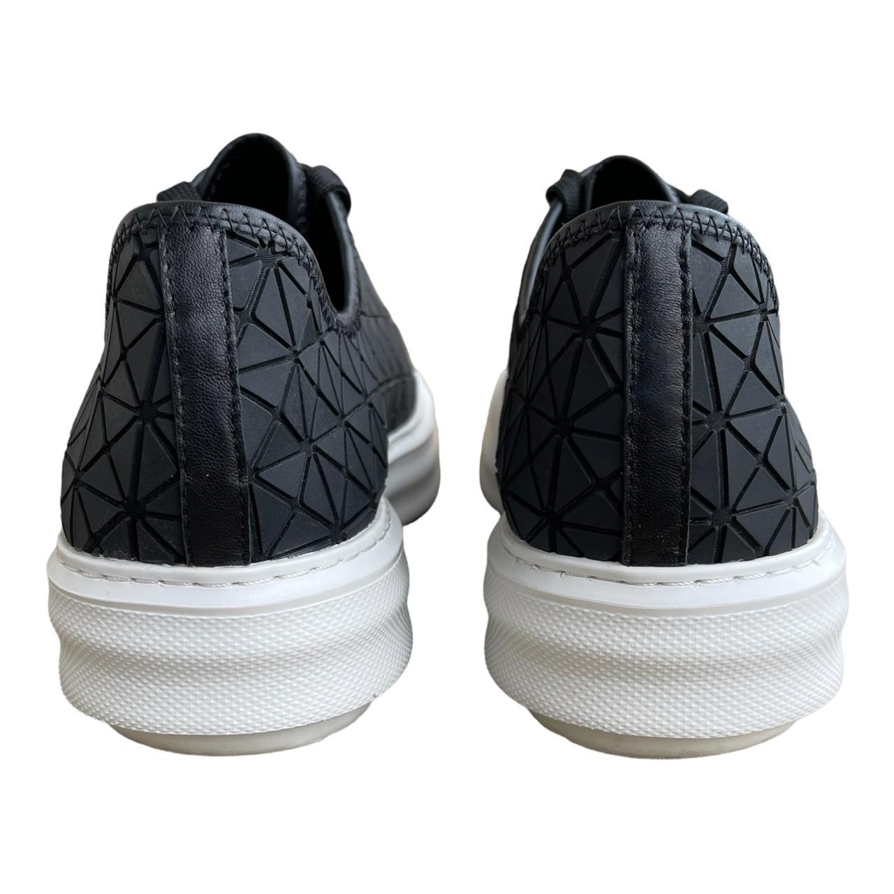 All Black Women's Black and White Trainers (2)