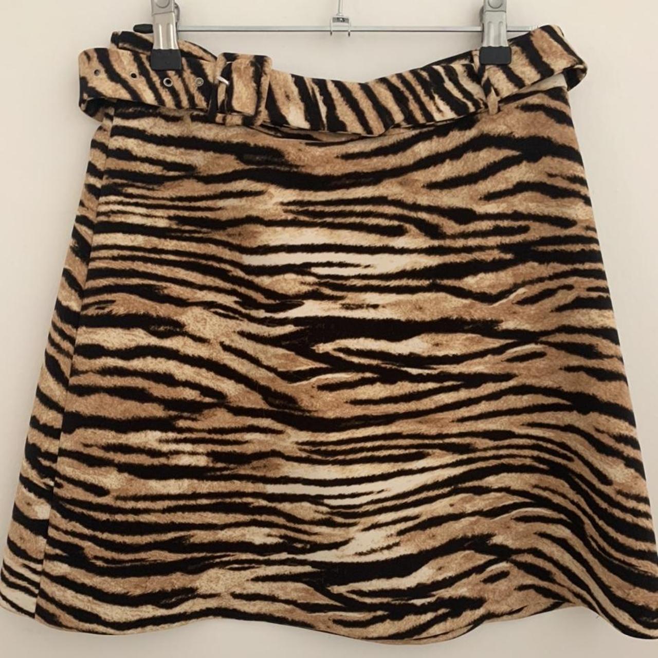 Animal print skirt outlet witchery