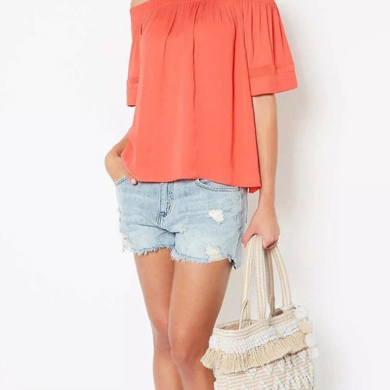witchery orange top