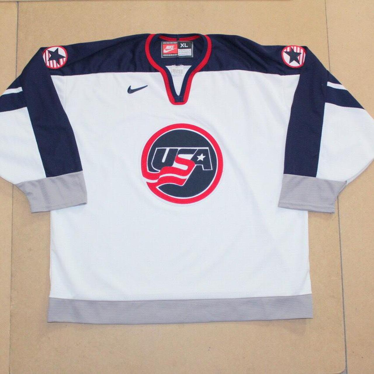 Nike Vintage USA Olympic Games 1998 Ice Hockey... - Depop