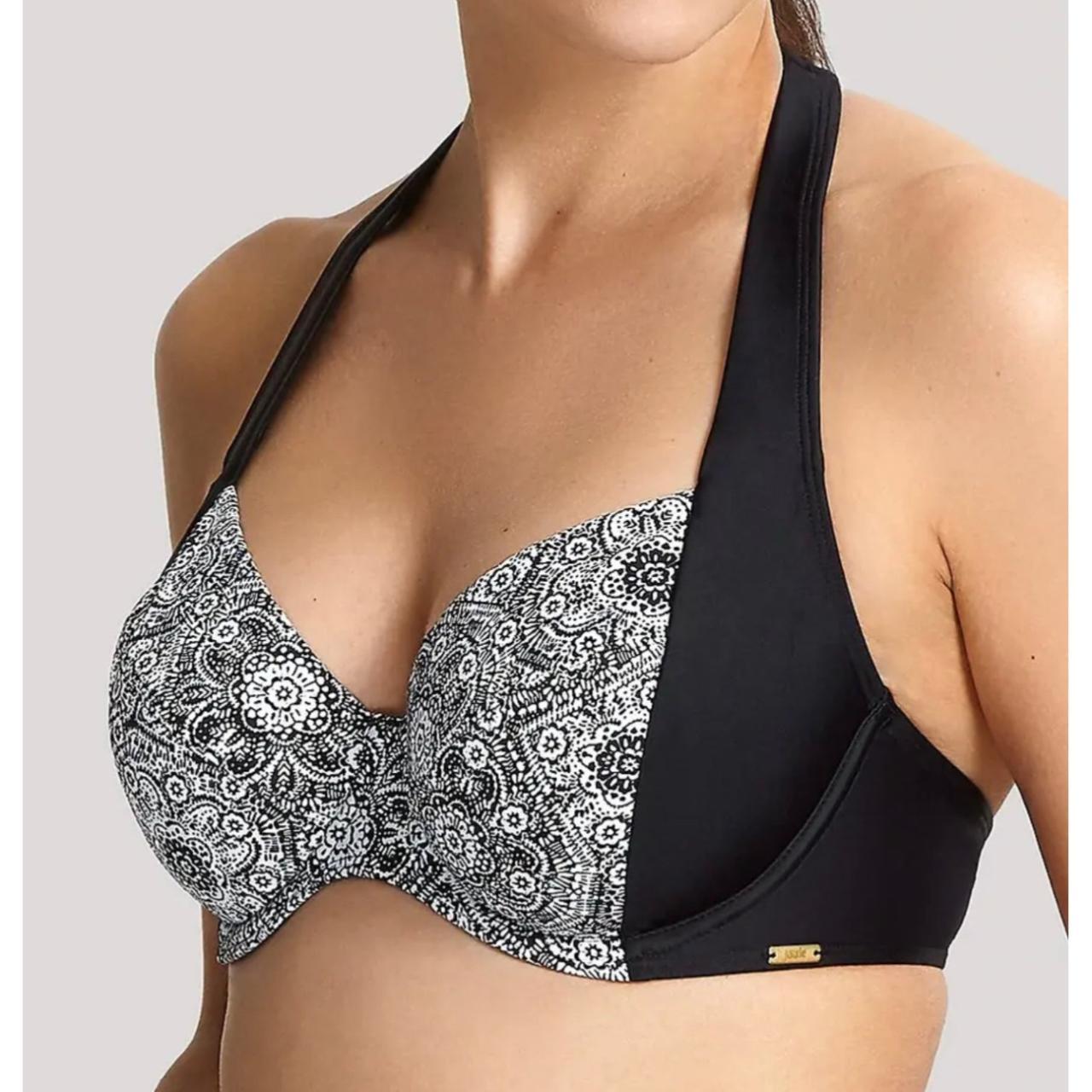 Panache Men's Black and White Bikini-and-tankini-tops (3)