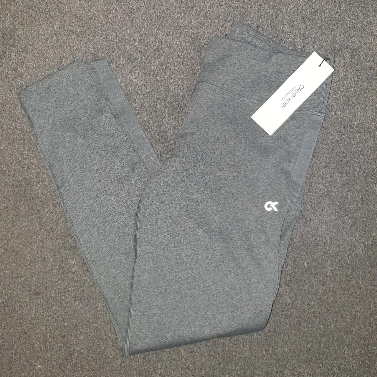 Calvin Klein Performance leggings. Grey... - Depop