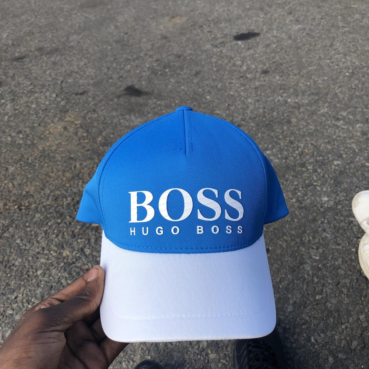 Hugo boss hat deals blue