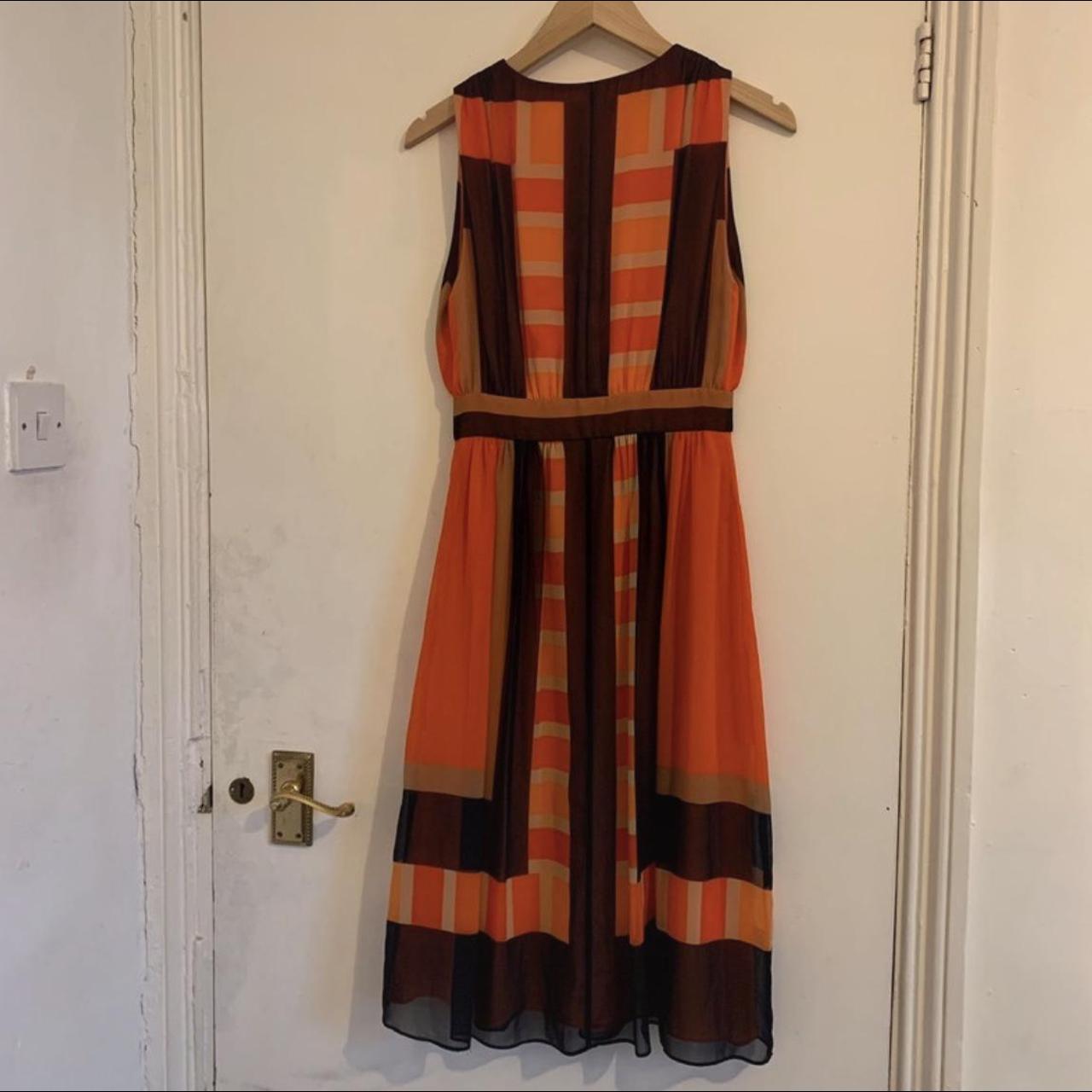 Whistles block pattern dress The dress has pockets!... Depop