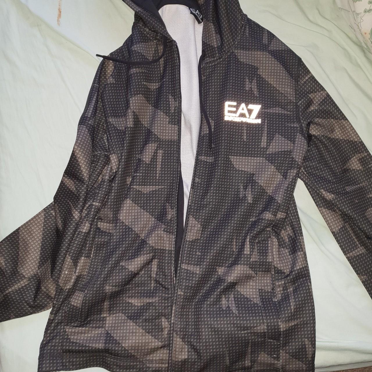 Ea7 camo store tracksuit