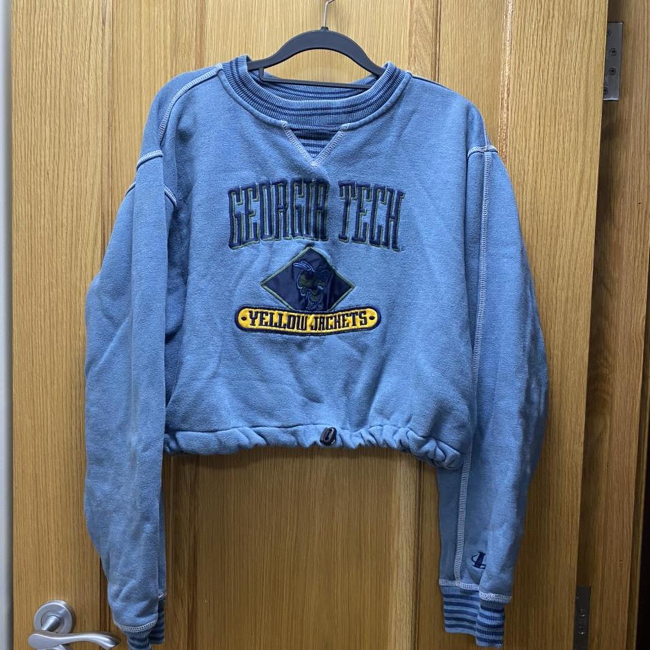 drawstring cropped jumper