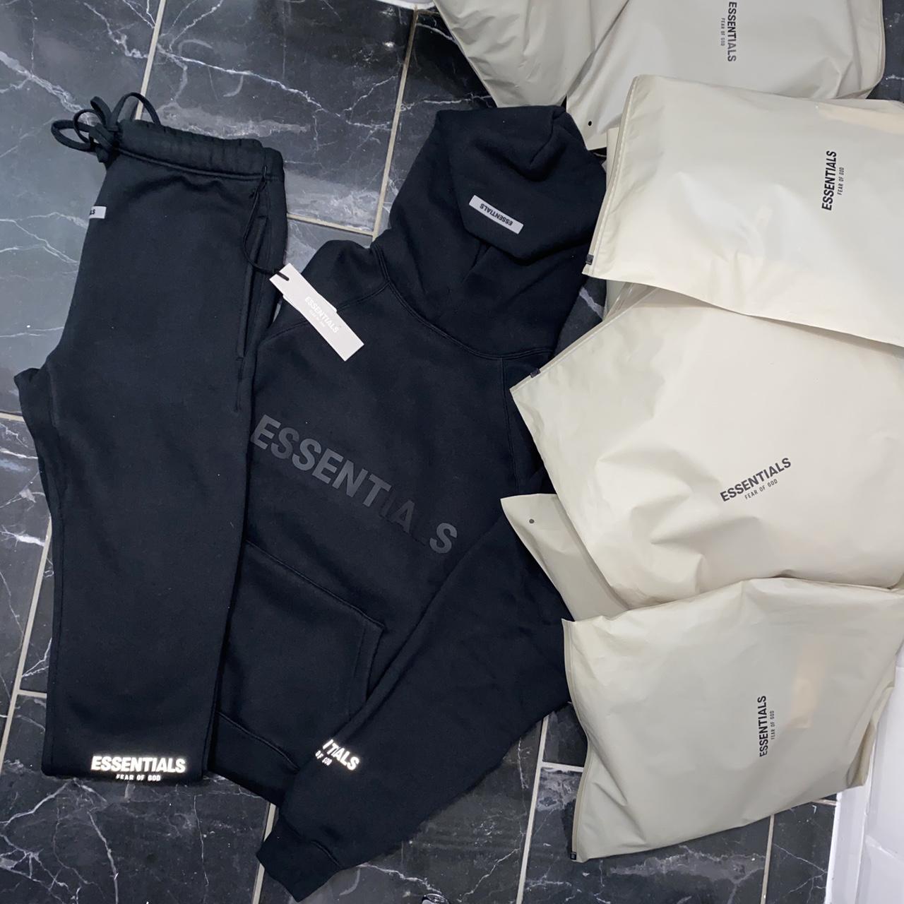 Fear Of God Men's Black Joggers-tracksuits 