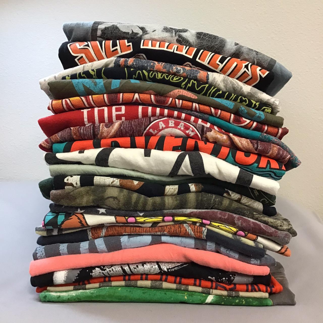 10 t-shirt mystery box $80 shipped domestically in... - Depop