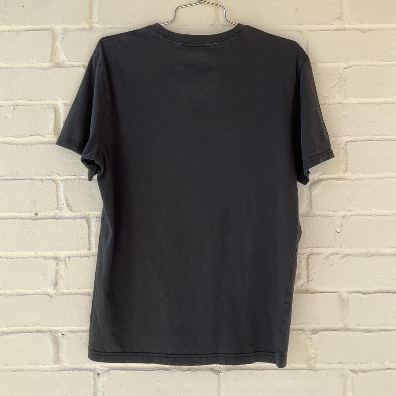 Express Men's Black and Grey Tshirt Depop