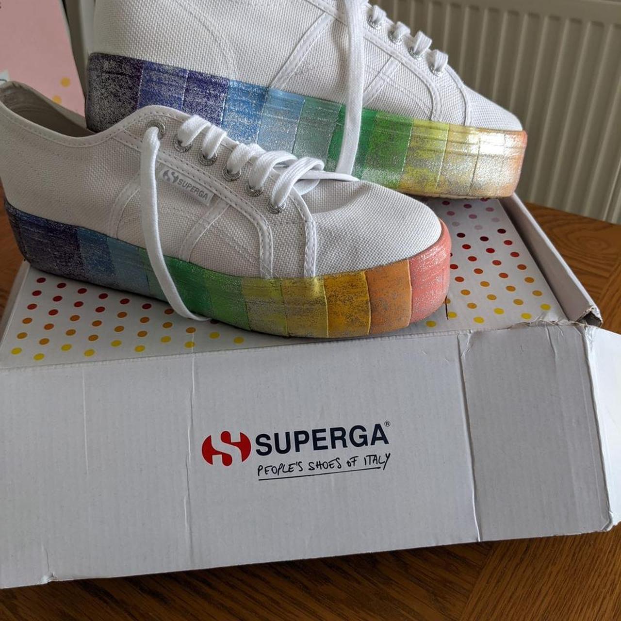 superga glitter trainers