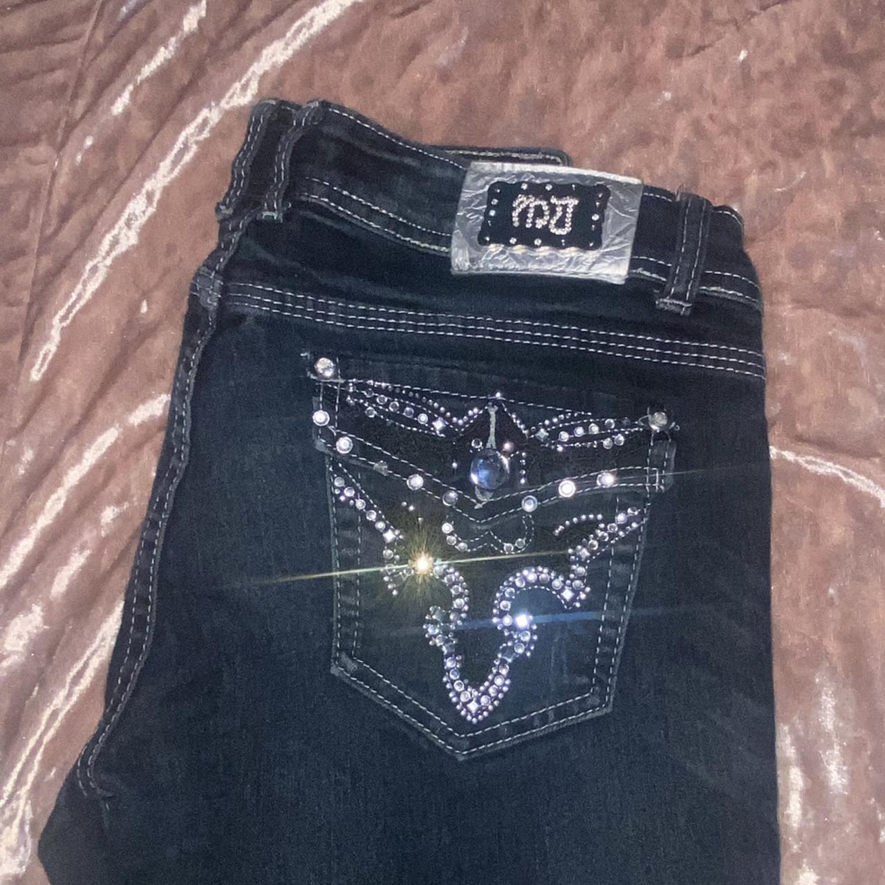 insane vintage early 2000s bedazzled cyber y2k so - Depop