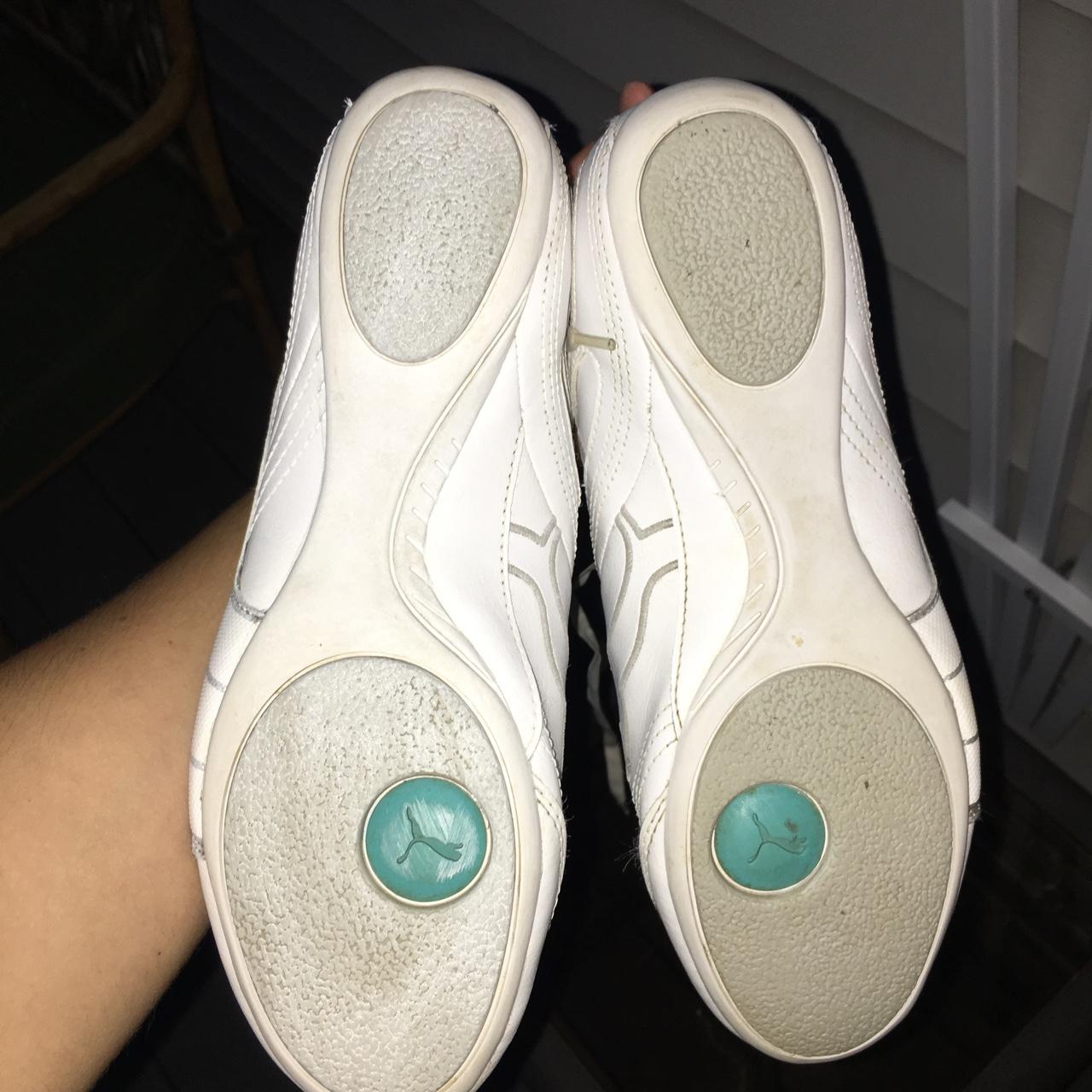 Puma cheer shoes , only worn for one season. Size 6... Depop