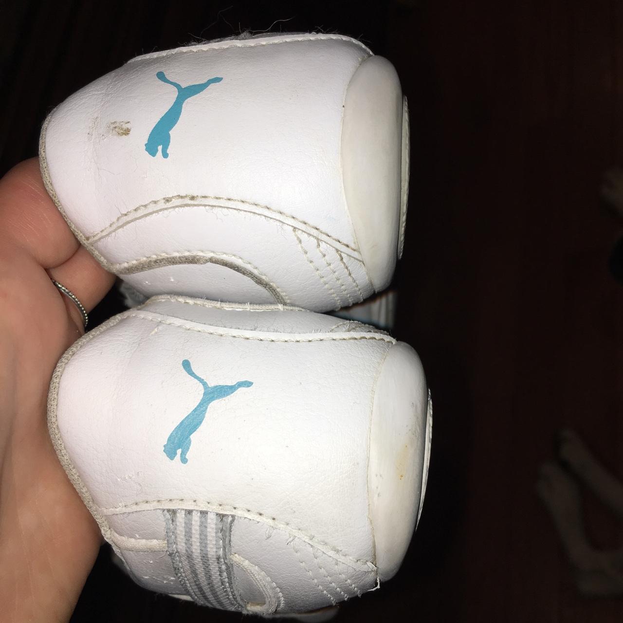 Puma cheer shoes , only worn for one season. Size 6... Depop