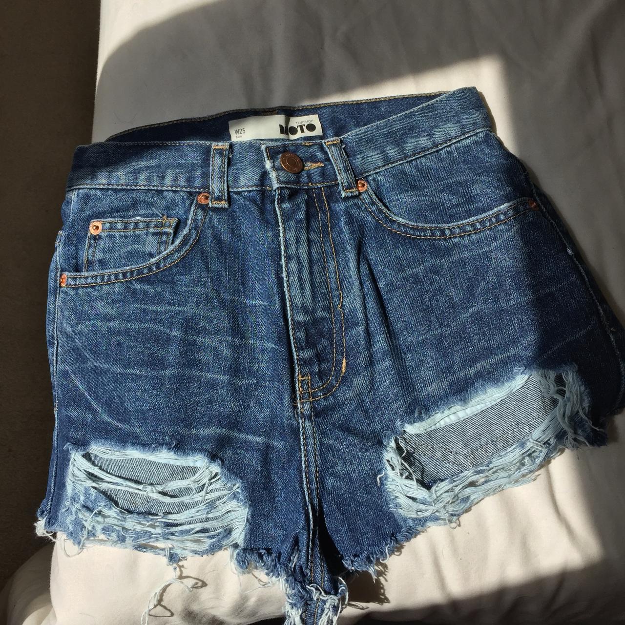 topshop mom jean shorts