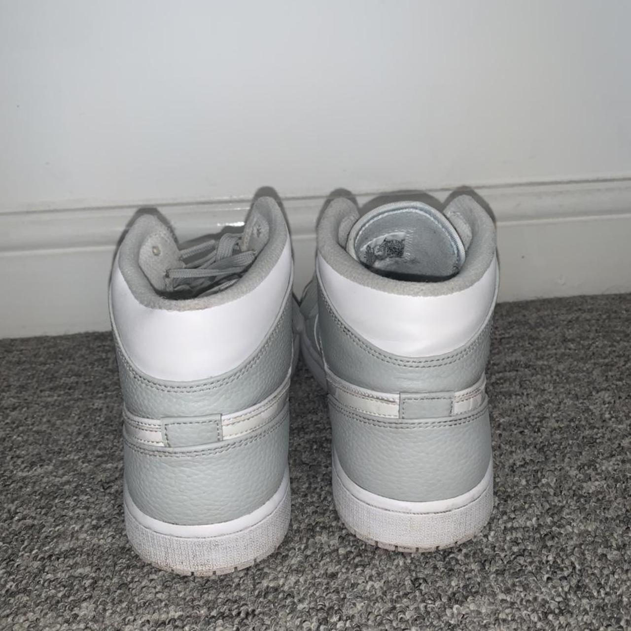 Nike Air Jordan 1 Mid grey camo -size 10.5... - Depop