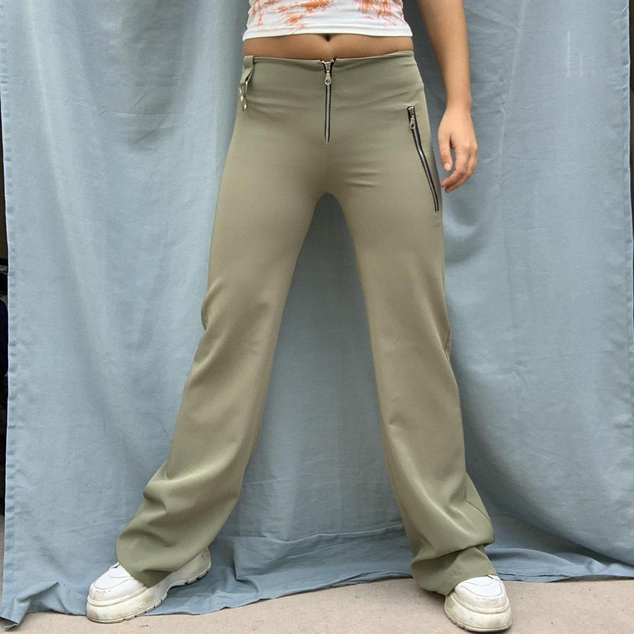 khaki green trainers ladies