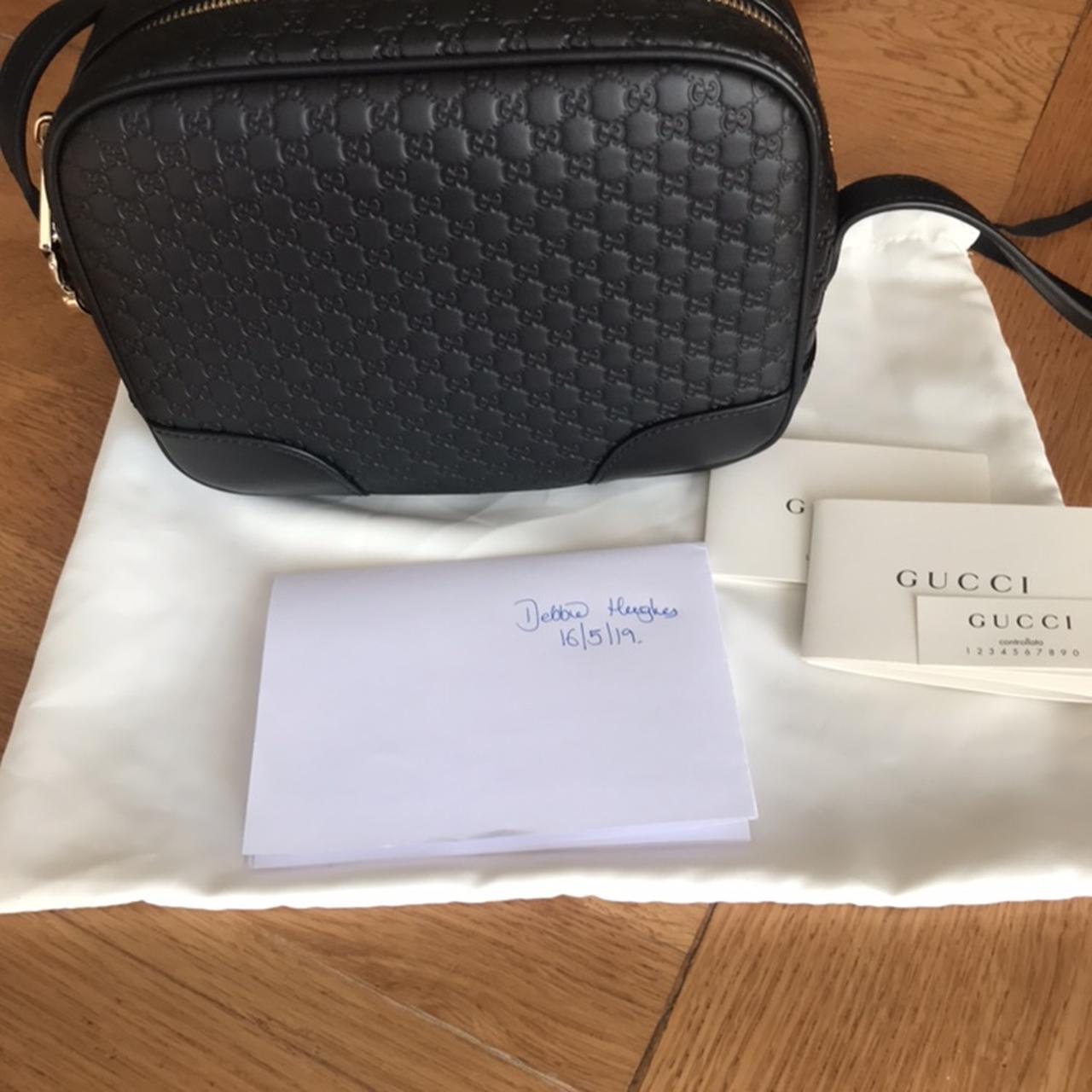 ***sold*** Black Gucci crossbody bree brand new and... Depop