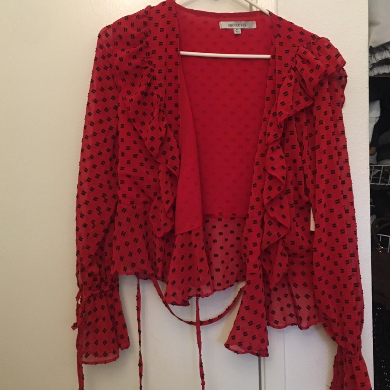 Product Image 2 - Beautiful red blouse

Brand new with