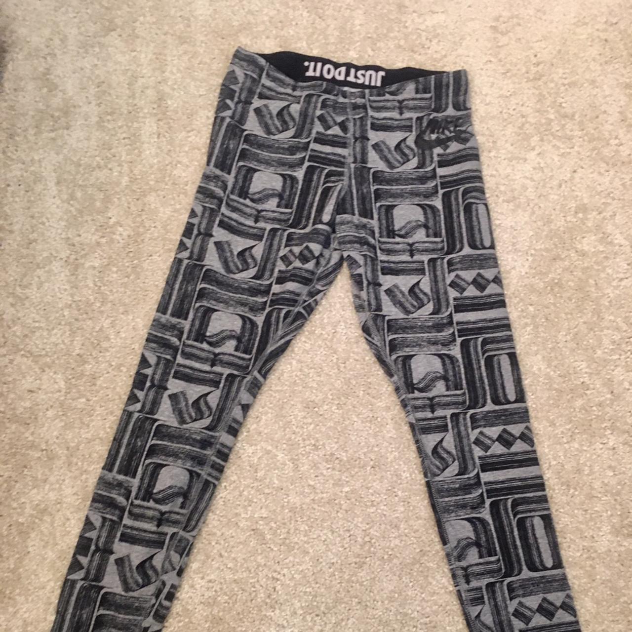 Nike “Just Do It” leggings Worn a few times No - Depop