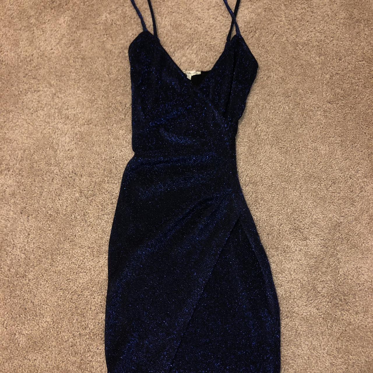 Charlotte russe sale navy blue dress