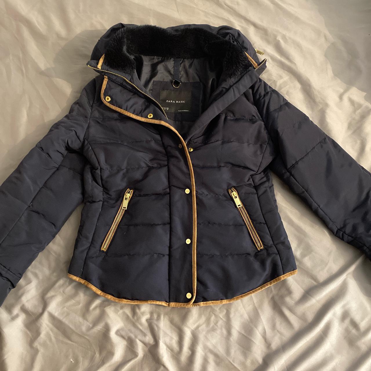 basic puffer jacket zara