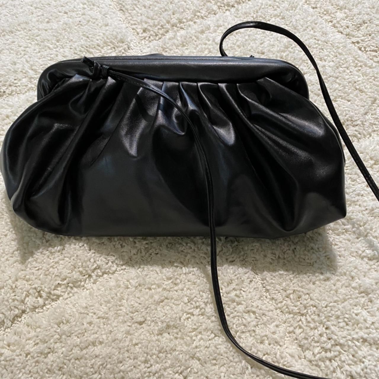 Faux Leather Black Dumpling Bag From Nasty Gal Depop   P0 