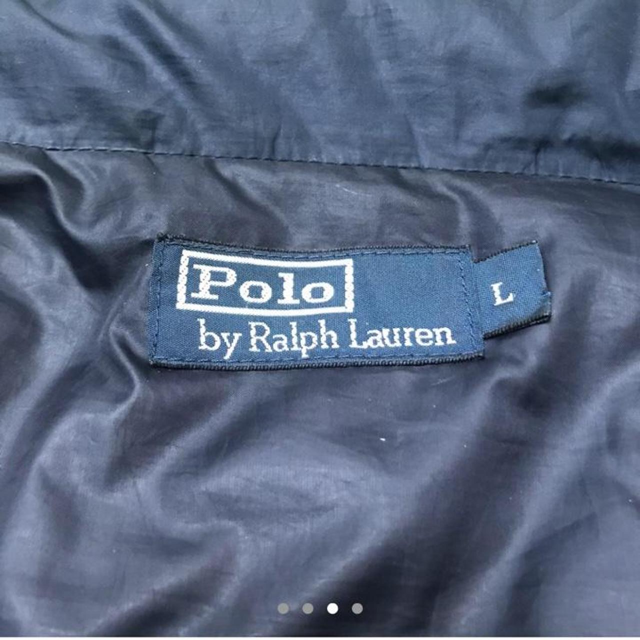 Ralph Lauren Men's Navy Coat | Depop