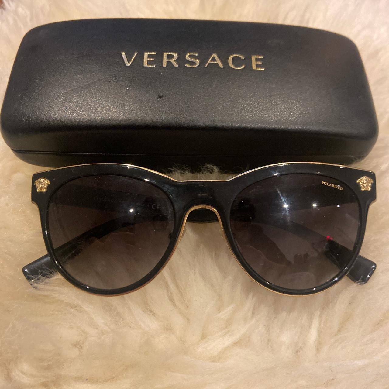 100 percent genuine versace sunglasses. bought from... - Depop