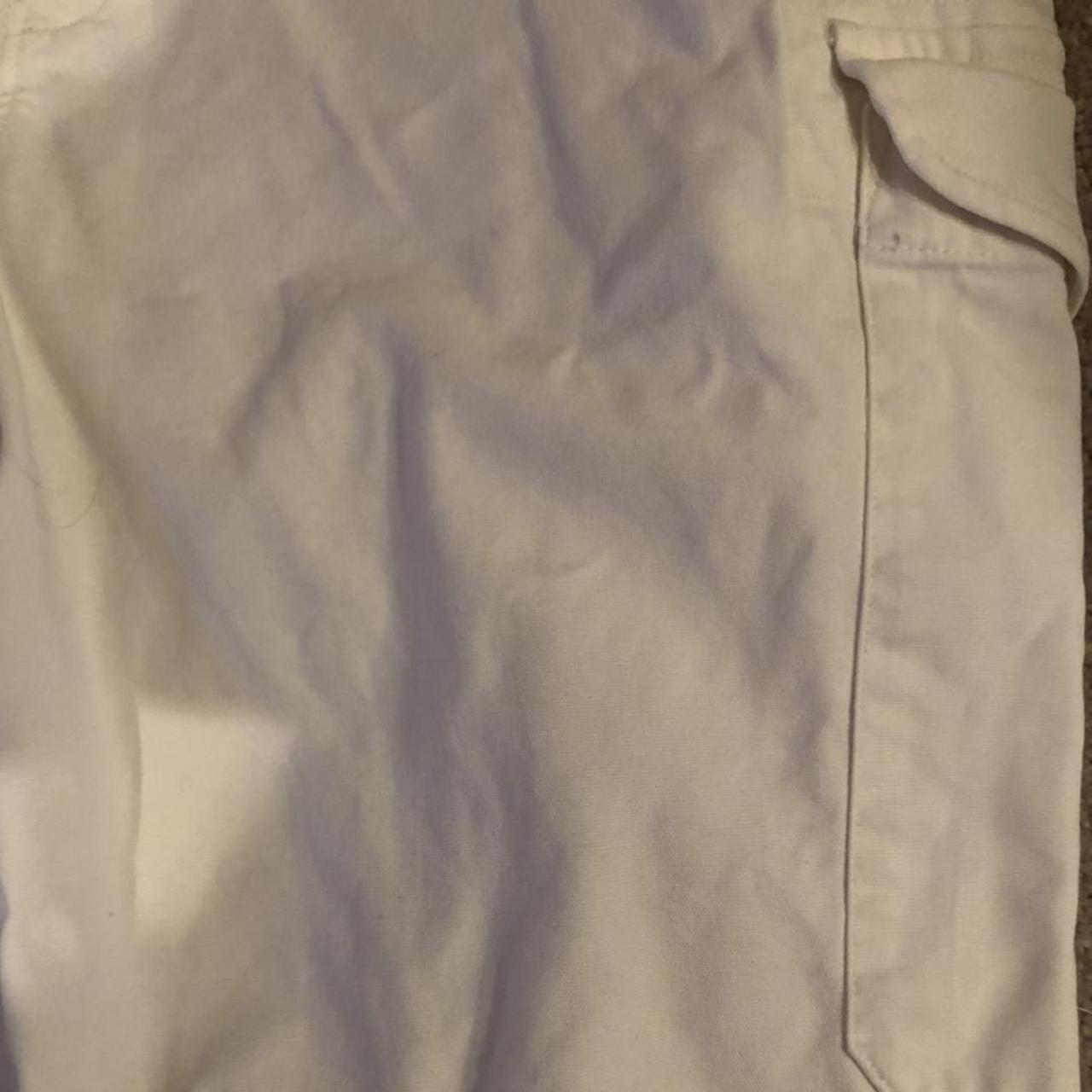 White Ralph Lauren cargo trousers. US 8 best for... - Depop