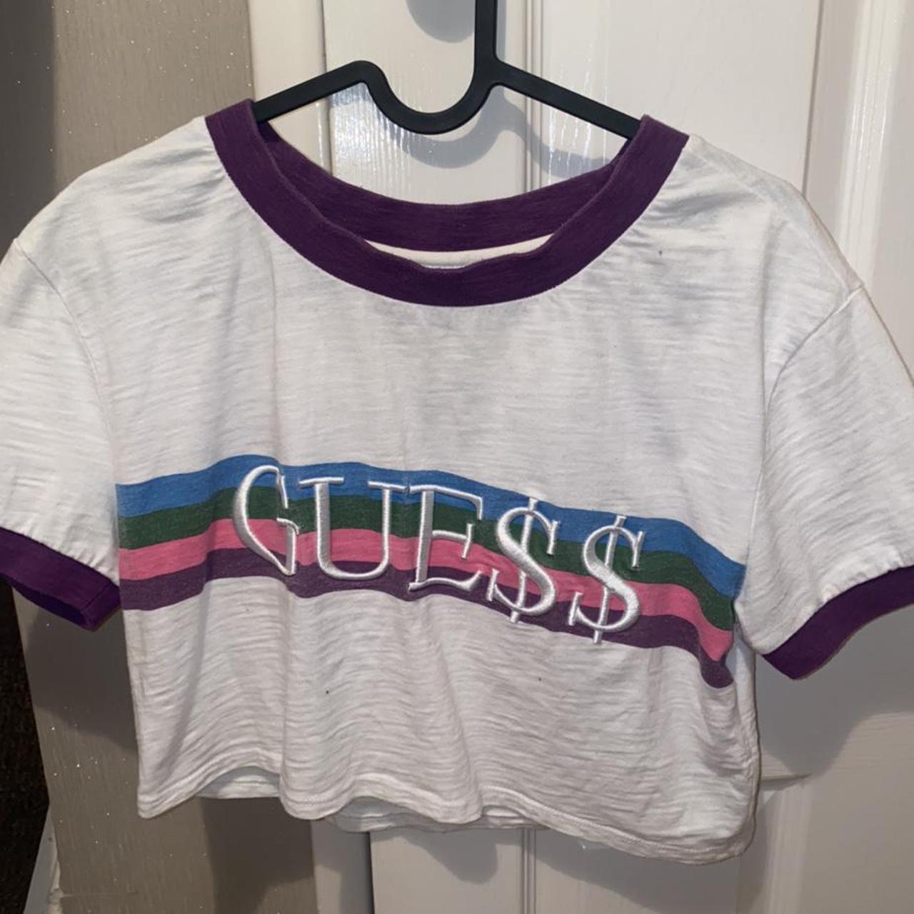 Guess x asap rocky crop clearance top