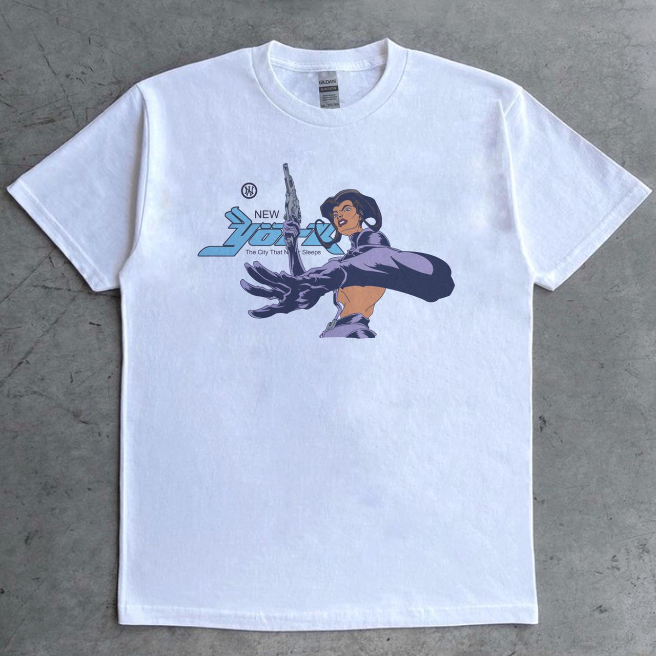 New York Aeon Flux Bjork style tee designed and... Depop