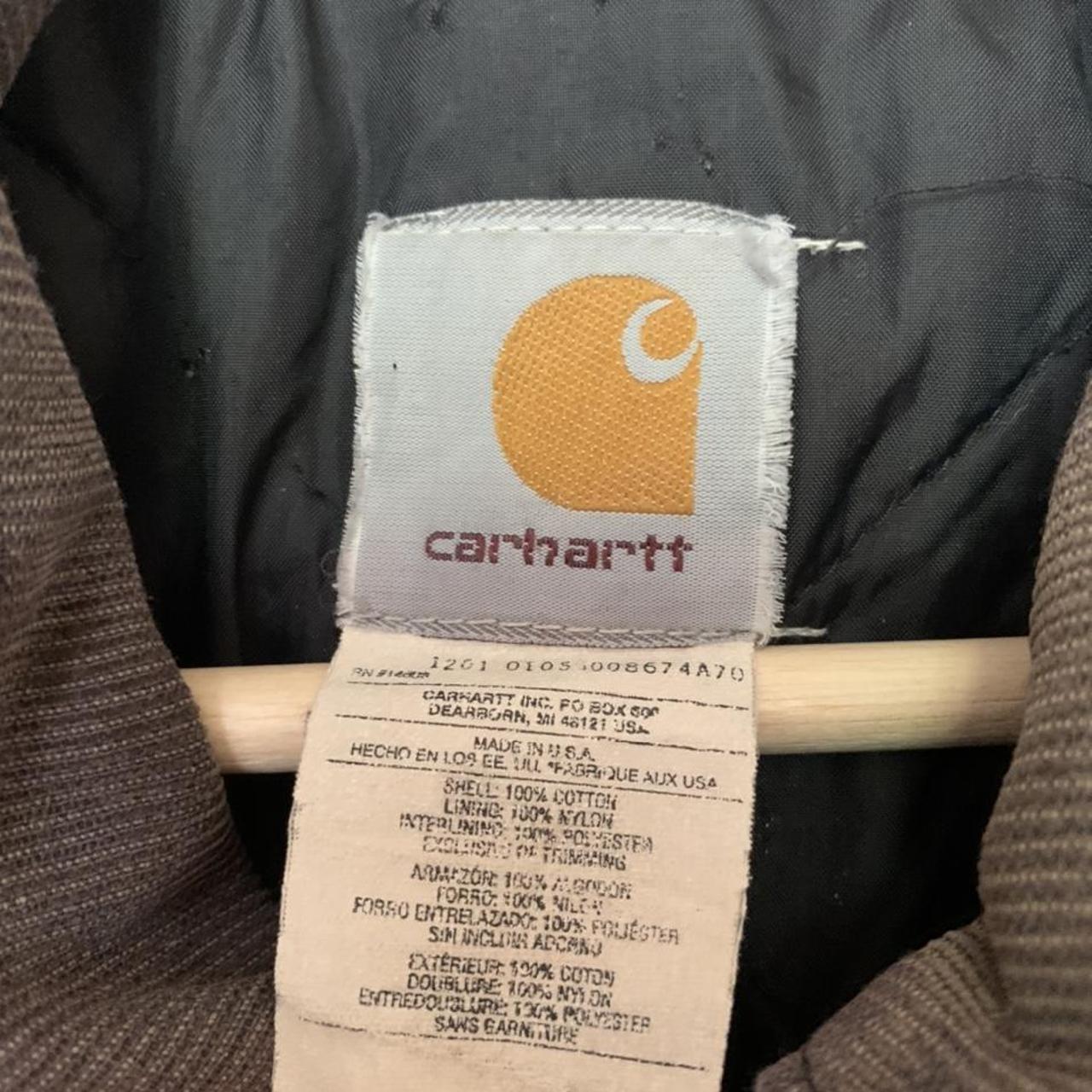Distressed Carhartt workwear jacket. ... - Depop