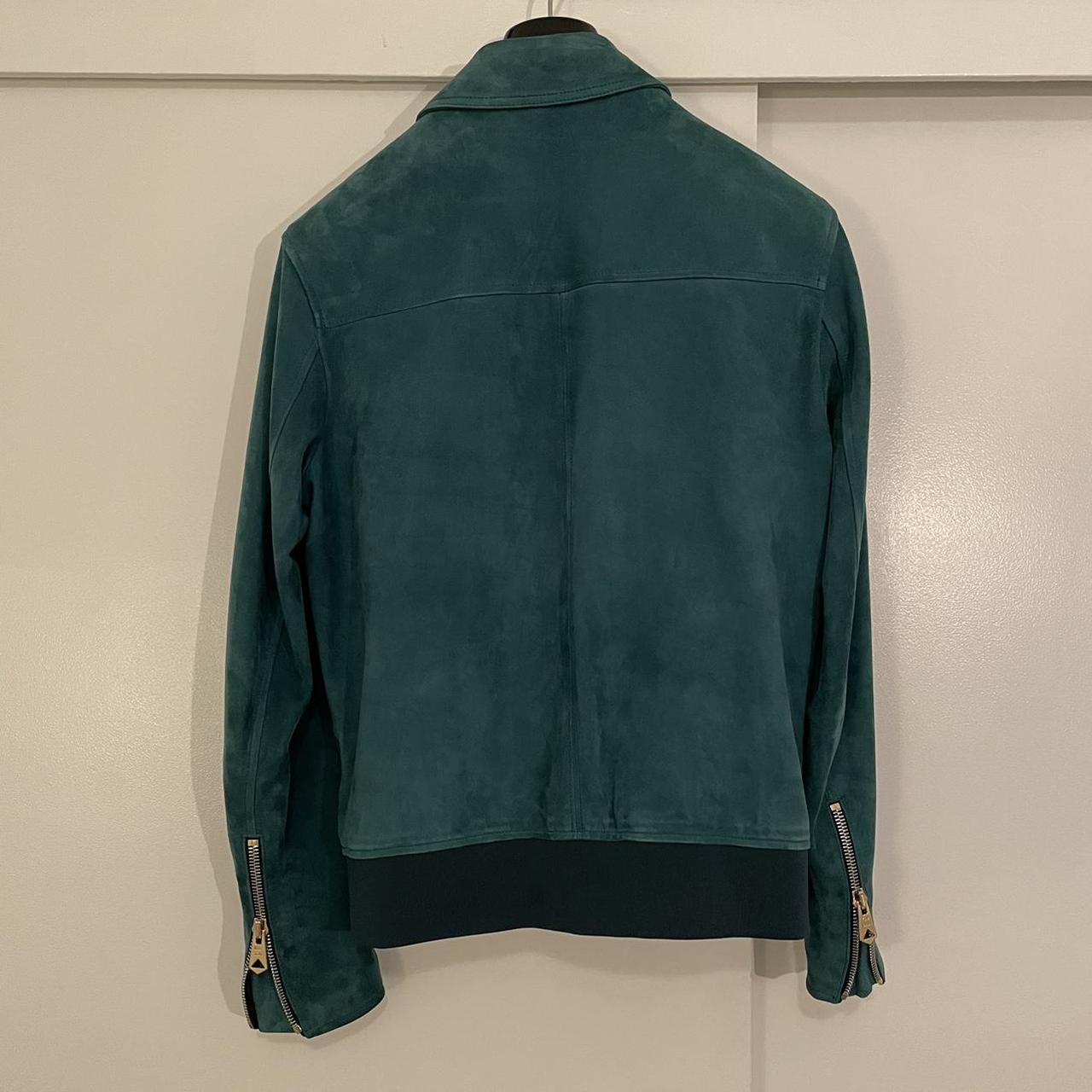 Clothing Paul Smith Suede Bomber Jacket Paul Smith Dark Navy Suede