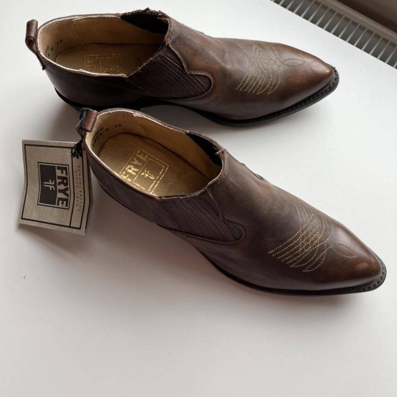 frye billy shootie cognac