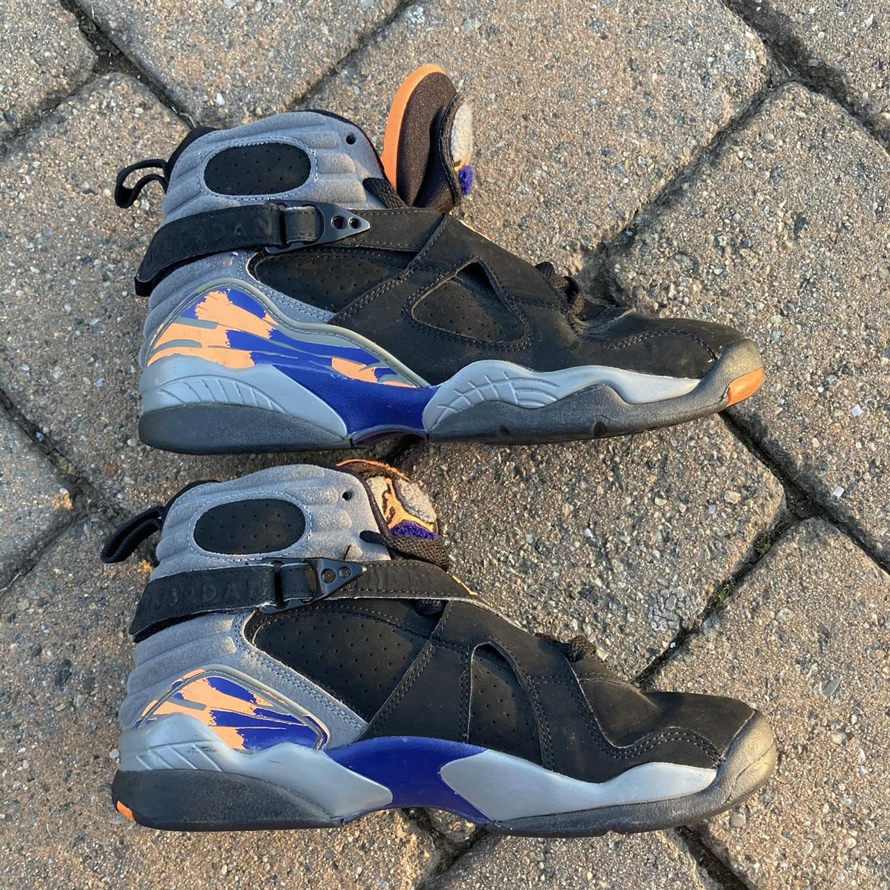 Jordan retro 8 outlet black and orange