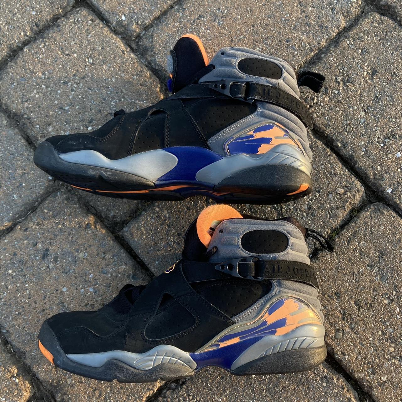 Jordan 8 phoenix suns cheap on feet