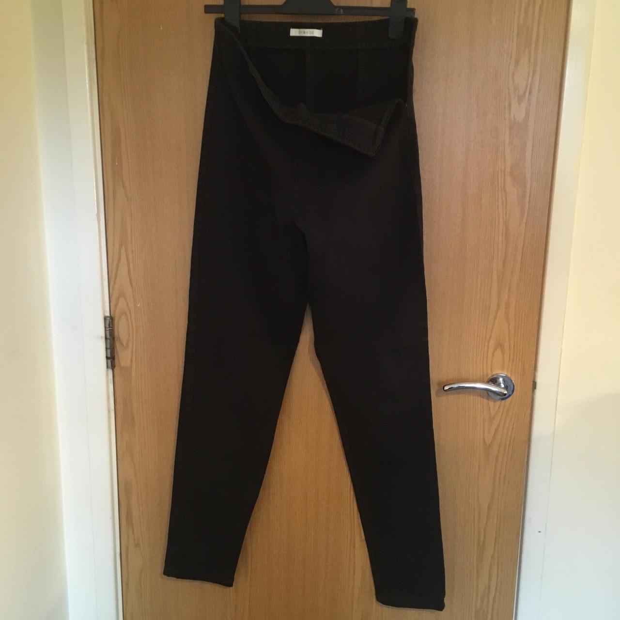 Asda George black smart trousers Age 1718 Worn  Depop