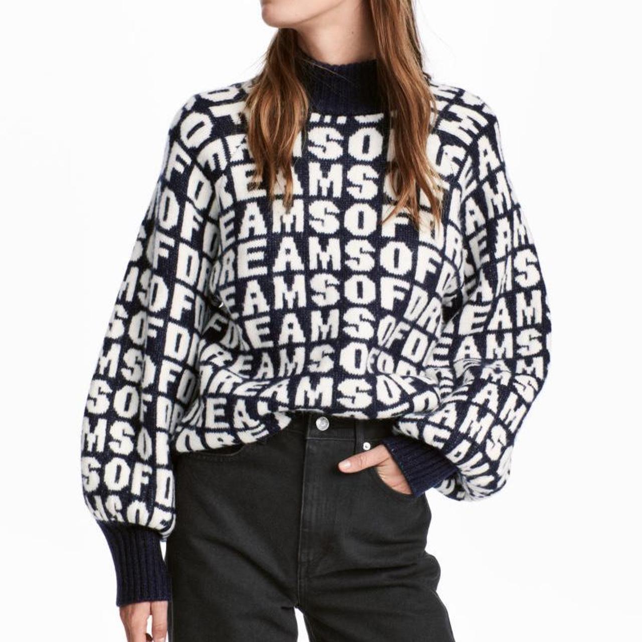 H\u0026M of dreams thick knitted sweater. rubber crate mat. 