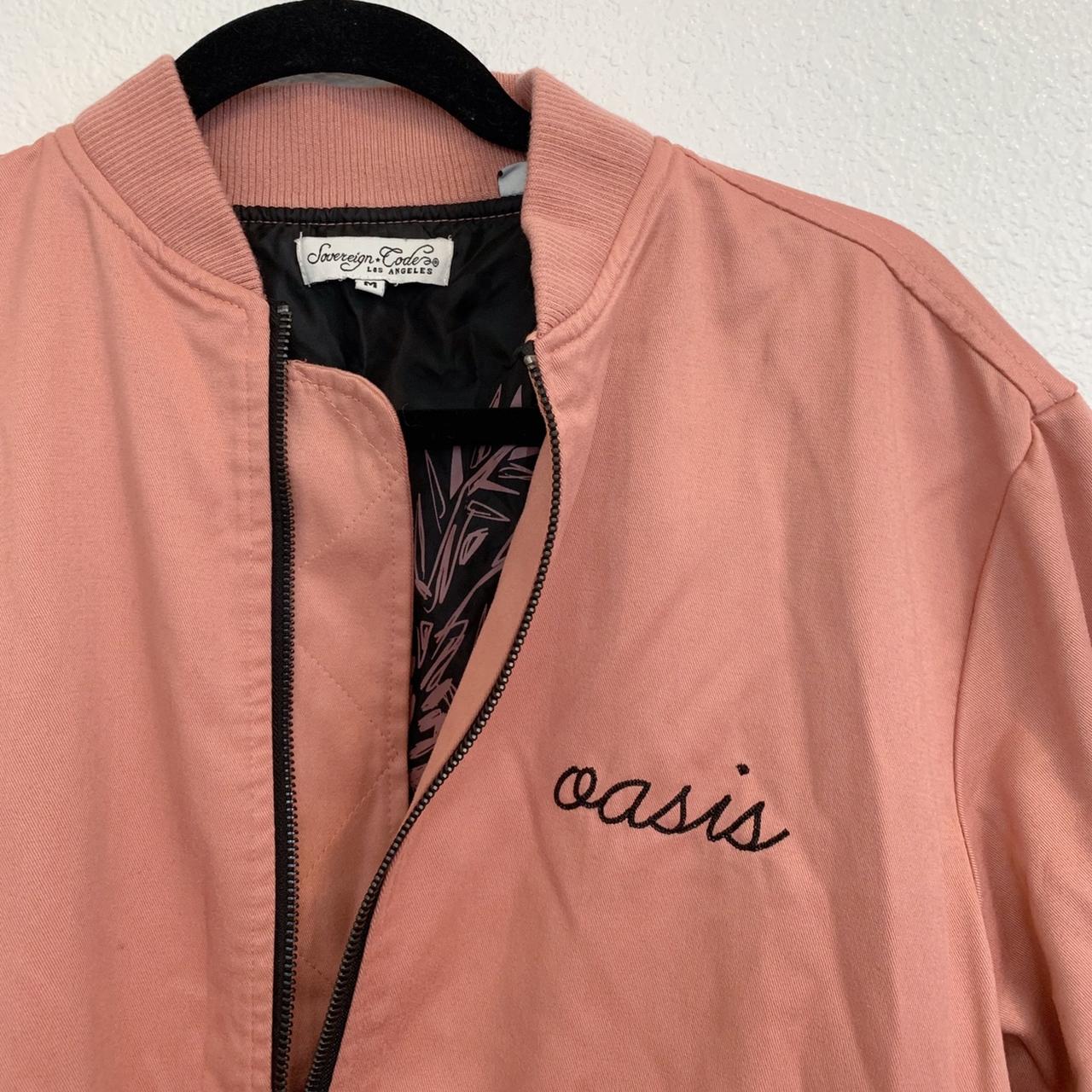 Oasis pink outlet jacket