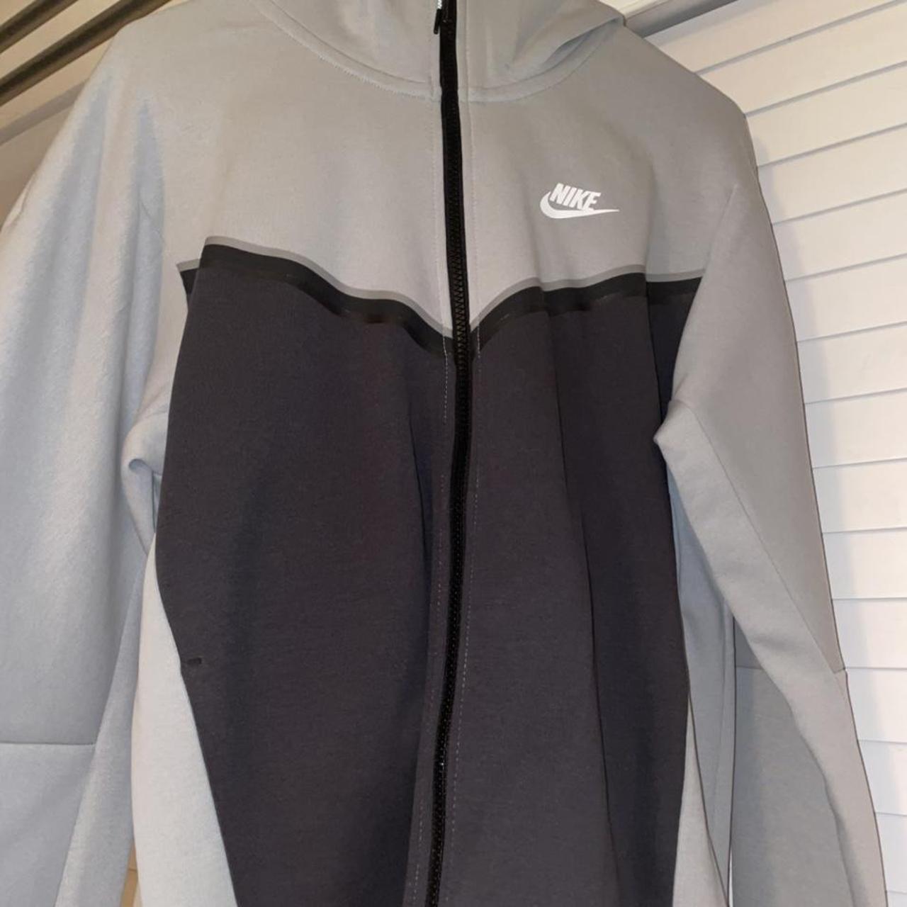 Nike tech fleece full tracksuit, size small hoodie,... - Depop