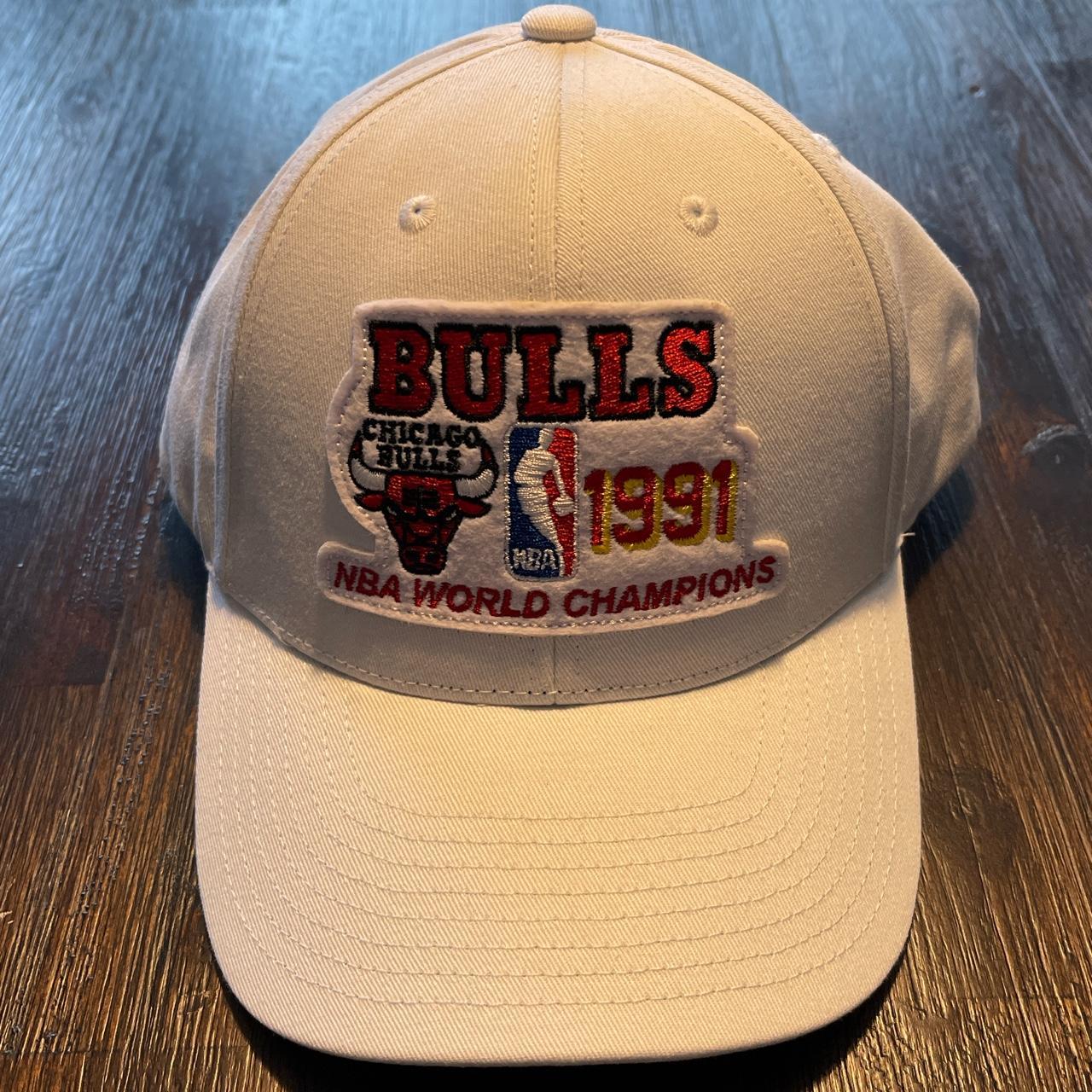 bulls 91 championship hat